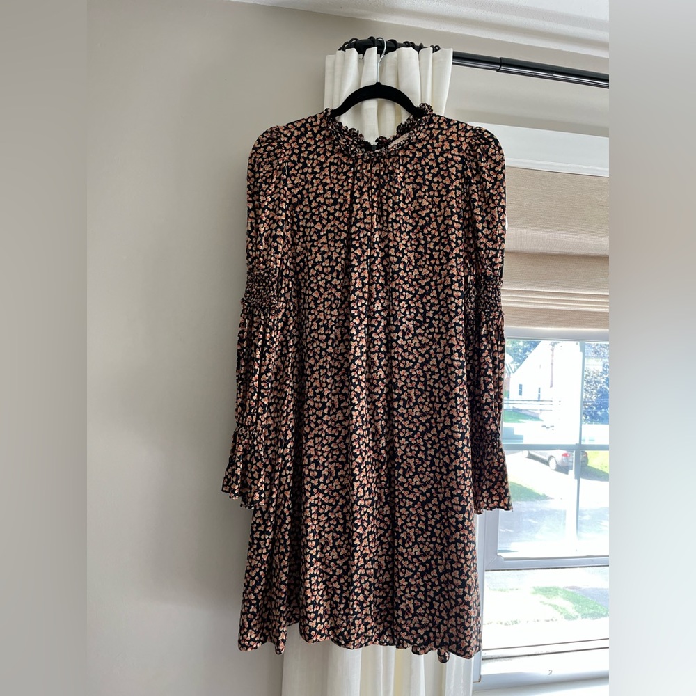 ByTimo Navy Patterned Dress